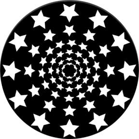 Stardrive Glasgobo s/v, M-Size (66mm) - Rosco | Bellalite Stardrive Glasgobo s/v, M-Size (66mm) - Rosco | Bellalite