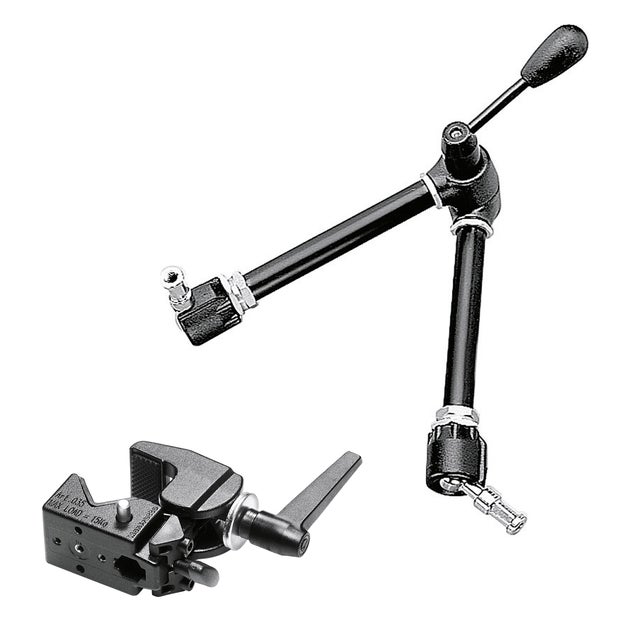 Manfrotto 143R Magic Arm + Super Clamp - Manfrotto | Bellalite Manfrotto 143R Magic Arm + Super Clamp - Manfrotto | Bellalite