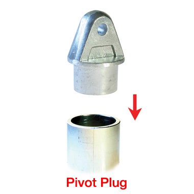 Doughty Round Shank Pivot Plug - Doughty | Bellalite Doughty Round Shank Pivot Plug - Doughty | Bellalite