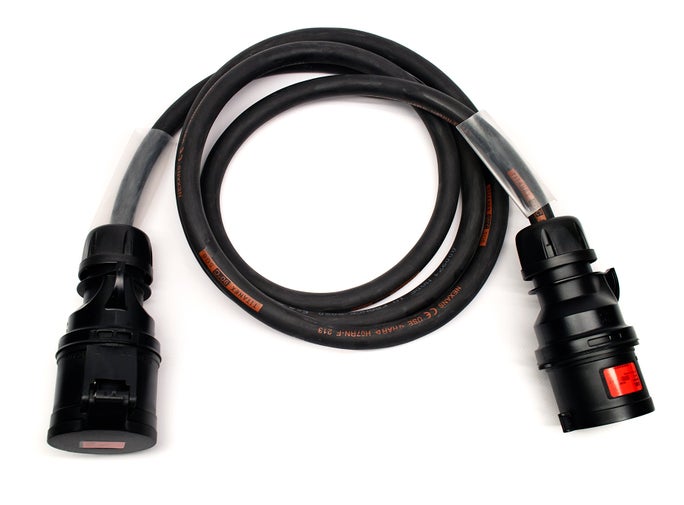 Skarvkabel Titanex 3-fas Svart CEE 16A - Prolite | Bellalite Skarvkabel Titanex 3-fas Svart CEE 16A - Prolite | Bellalite
