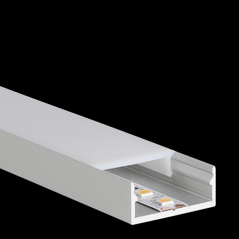 Aluminiumprofil M-Line Extra Low 10, 3m - PROLED | Bellalite Aluminiumprofil M-Line Extra Low 10, 3m - PROLED | Bellalite