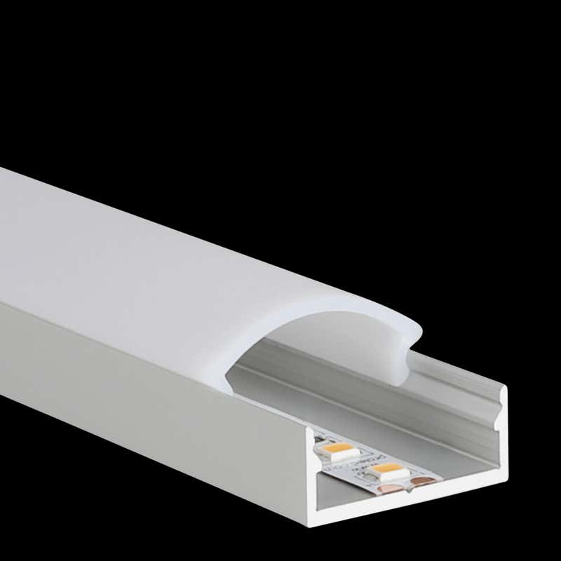 Aluminiumprofil M-Line Extra Low 10, 3m - PROLED | Bellalite Aluminiumprofil M-Line Extra Low 10, 3m - PROLED | Bellalite