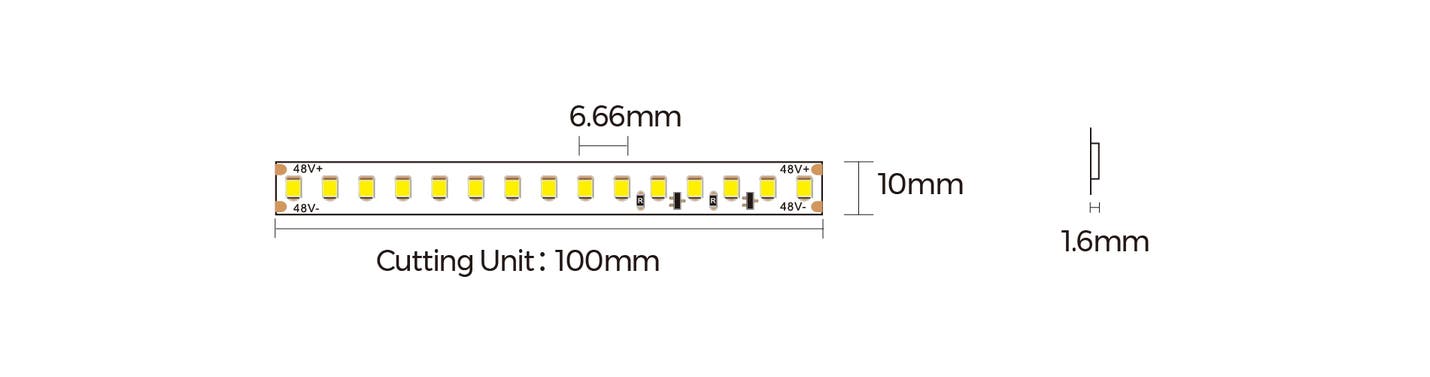 Colors LED-Strip DS8150 IP65 48V 3000K 20W/m IP65 - Colors | Bellalite Colors LED-Strip DS8150 IP65 48V 3000K 20W/m IP65 - Colors | Bellalite
