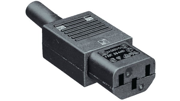 IEC Kabelapparatuttag C13 - Bulgin | Bellalite IEC Kabelapparatuttag C13 - Bulgin | Bellalite