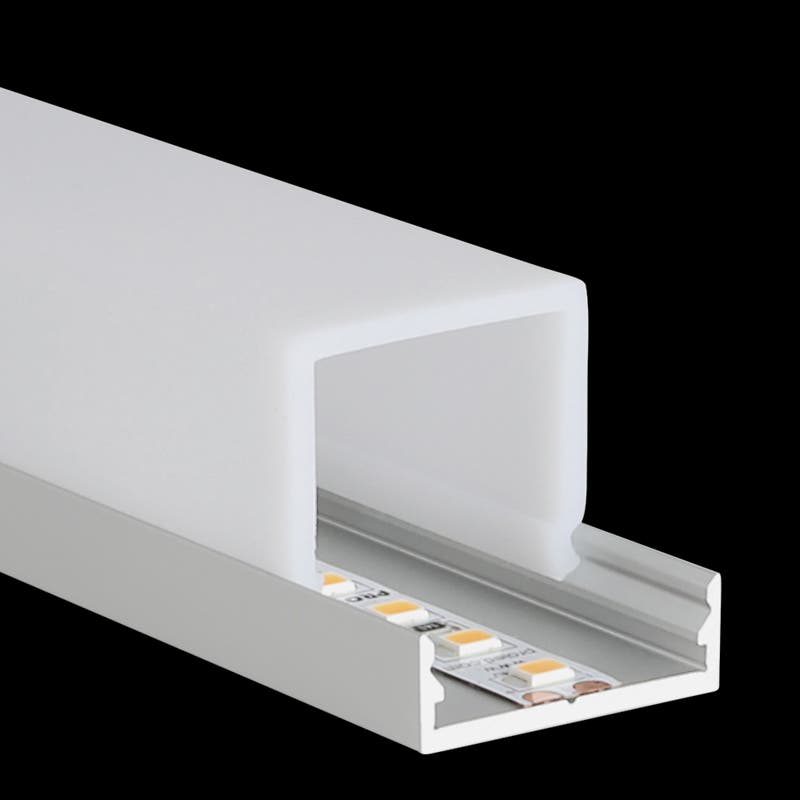 Aluminiumprofil M-Line Extra Low, 3m - PROLED | Bellalite Aluminiumprofil M-Line Extra Low, 3m - PROLED | Bellalite