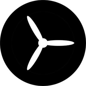 Propeller 3 Inverted Metallgobo, Size: (ange storlek) - Rosco | Bellalite Propeller 3 Inverted Metallgobo, Size: (ange storlek) - Rosco | Bellalite