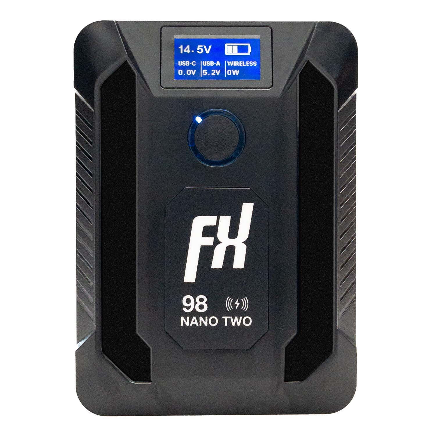 FXLION NANO TWO 14.4V / 98Wh V-Mount Battery with Wireless Charging - FXLION | Bellalite FXLION NANO TWO 14.4V / 98Wh V-Mount Battery with Wireless Charging - FXLION | Bellalite