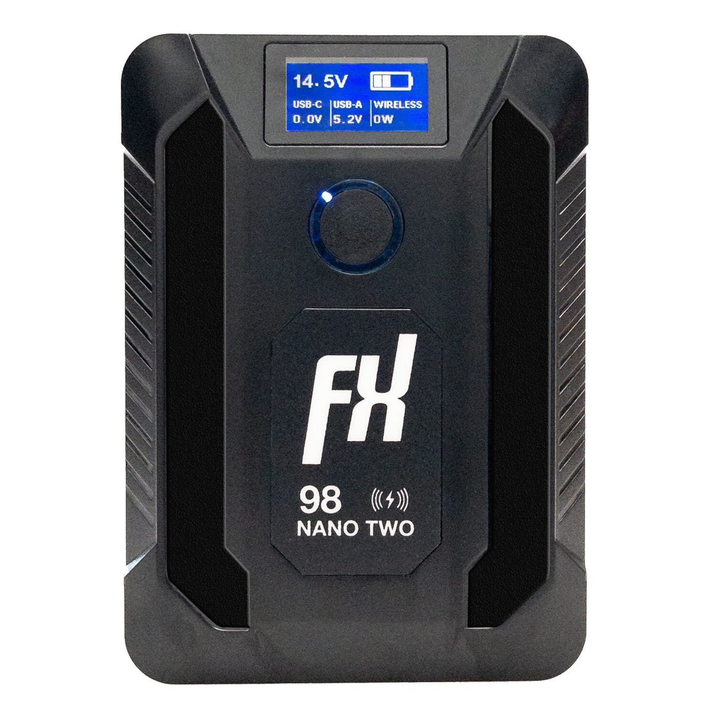 FXLION NANO TWO 14.4V / 98Wh V-Mount Battery with Wireless Charging - FXLION | Bellalite FXLION NANO TWO 14.4V / 98Wh V-Mount Battery with Wireless Charging - FXLION | Bellalite