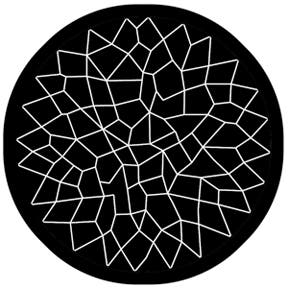 Dream Catcher Glass Glasgobo s/v, B-Size (86mm) - Rosco | Bellalite Dream Catcher Glass Glasgobo s/v, B-Size (86mm) - Rosco | Bellalite