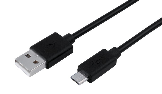 USB-Kabel Micro-USB Svart - Ansmann | Bellalite USB-Kabel Micro-USB Svart - Ansmann | Bellalite