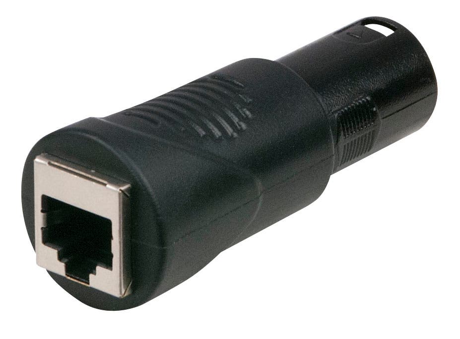 DMX-vända XLR 5-pin Hane / RJ45 - DAP | Bellalite DMX-vända XLR 5-pin Hane / RJ45 - DAP | Bellalite