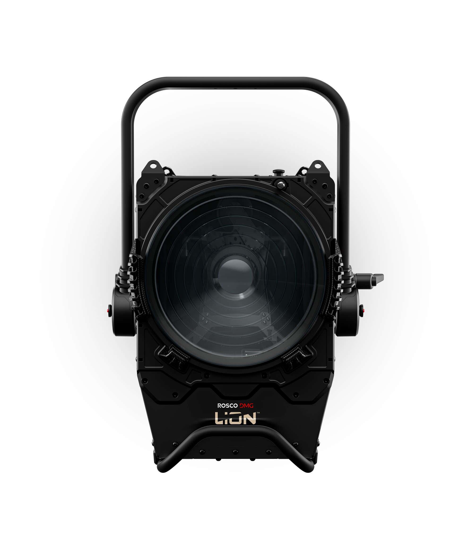 DMG LION w/Yoke + Fresnel Lens - No LED Engine - DMG | Bellalite DMG LION w/Yoke + Fresnel Lens - No LED Engine - DMG | Bellalite