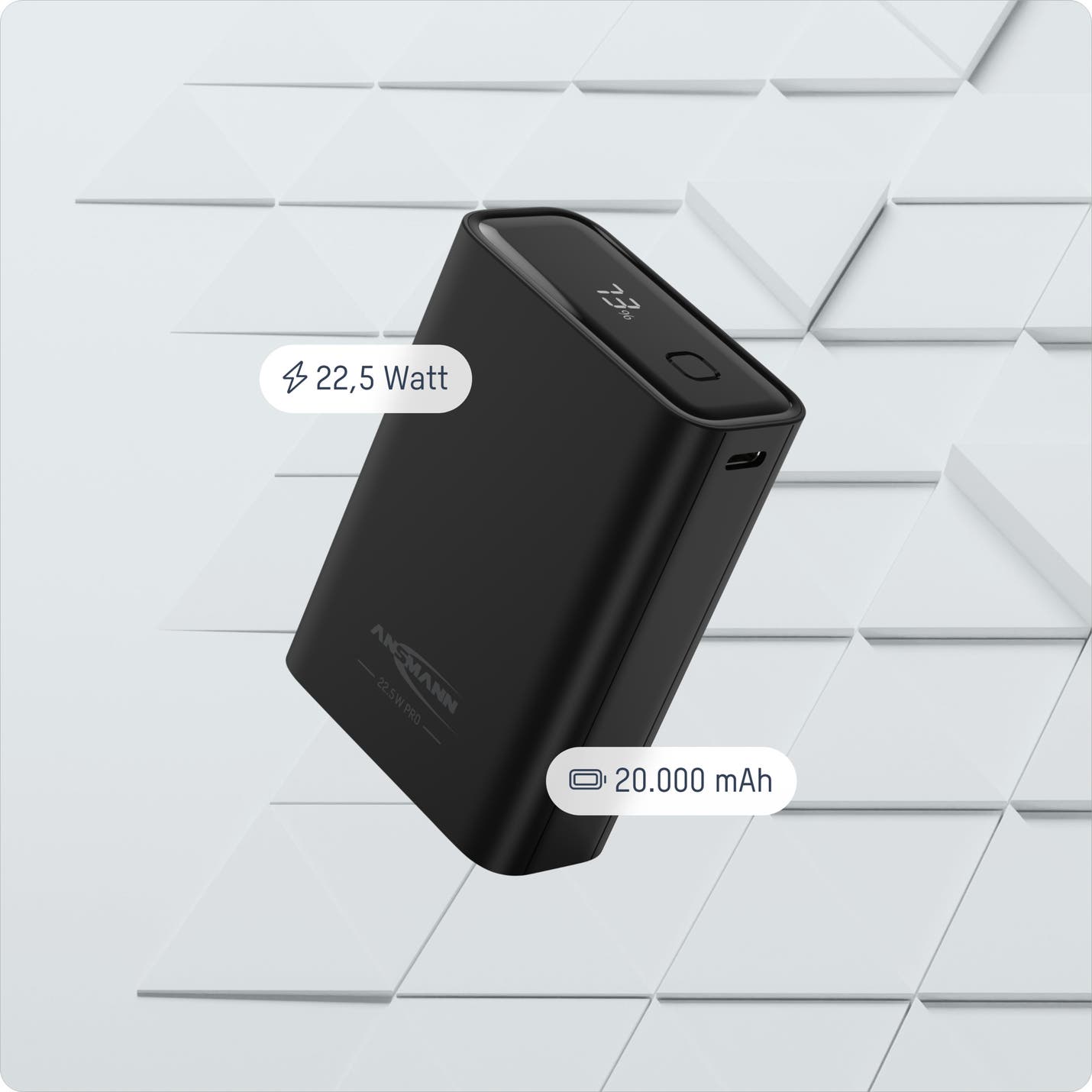 Powerbank 20000mAh PB222PD - Ansmann | Bellalite Powerbank 20000mAh PB222PD - Ansmann | Bellalite