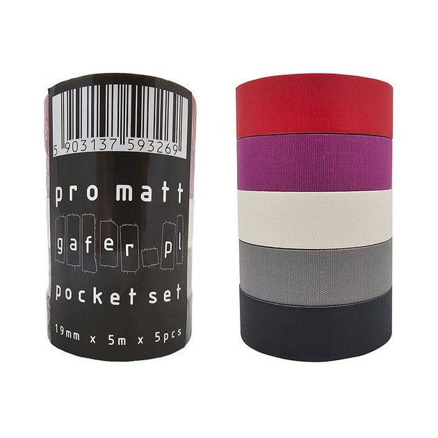 Pocket Pro Matt Tape Set 19mm x 5m - Gafer.pl | Bellalite Pocket Pro Matt Tape Set 19mm x 5m - Gafer.pl | Bellalite