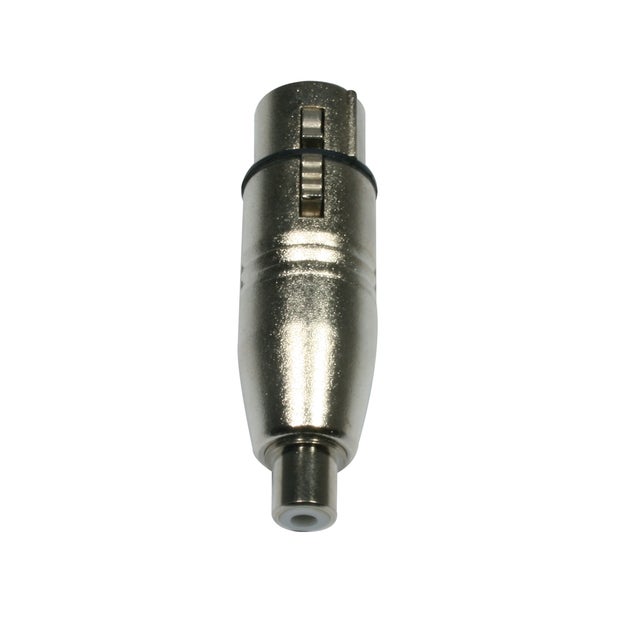 Adapter XLR 3-Pin Hona - RCA Hona - ADJ | Bellalite Adapter XLR 3-Pin Hona - RCA Hona - ADJ | Bellalite