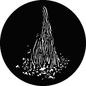 Waterfall Metallgobo, B-Size (86mm) - Rosco | Bellalite Waterfall Metallgobo, B-Size (86mm) - Rosco | Bellalite