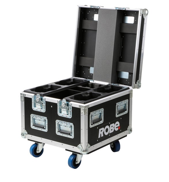 Quad Top Loader Case ROBIN LEDbeam 150 - Robe | Bellalite Quad Top Loader Case ROBIN LEDbeam 150 - Robe | Bellalite