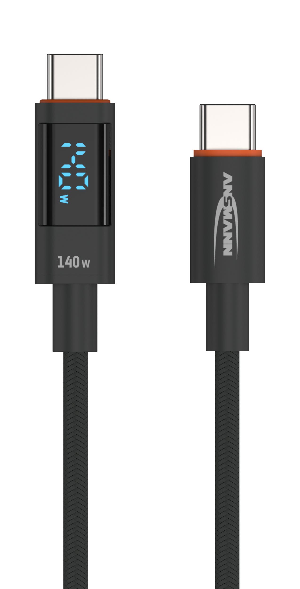 USB-Kabel LED Display Type C / Type C - Ansmann | Bellalite USB-Kabel LED Display Type C / Type C - Ansmann | Bellalite