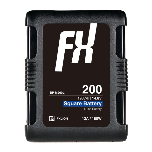 FXLION Cool Blue Smart Square Battery - 14.8V / 198Wh V-Mount Battery - FXLION | Bellalite FXLION Cool Blue Smart Square Battery - 14.8V / 198Wh V-Mount Battery - FXLION | Bellalite