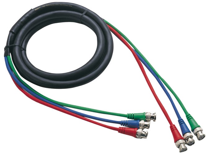 Kabel 3x BNC/3x BNC 6mm 75 Ω Professional - DAP | Bellalite Kabel 3x BNC/3x BNC 6mm 75 Ω Professional - DAP | Bellalite