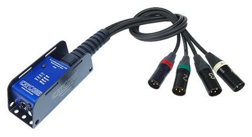 CatCore Cable Split Ethercon/ 4x 3-Pin XLR - CatCore | Bellalite CatCore Cable Split Ethercon/ 4x 3-Pin XLR - CatCore | Bellalite