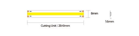 Colors LED-Strip DF10 COB 4000K 24V 9,6W/m IP20 - Colors | Bellalite Colors LED-Strip DF10 COB 4000K 24V 9,6W/m IP20 - Colors | Bellalite