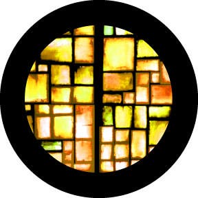 Amber Squares Glasgobo färg, D-size (37,5mm) - Rosco | Bellalite Amber Squares Glasgobo färg, D-size (37,5mm) - Rosco | Bellalite