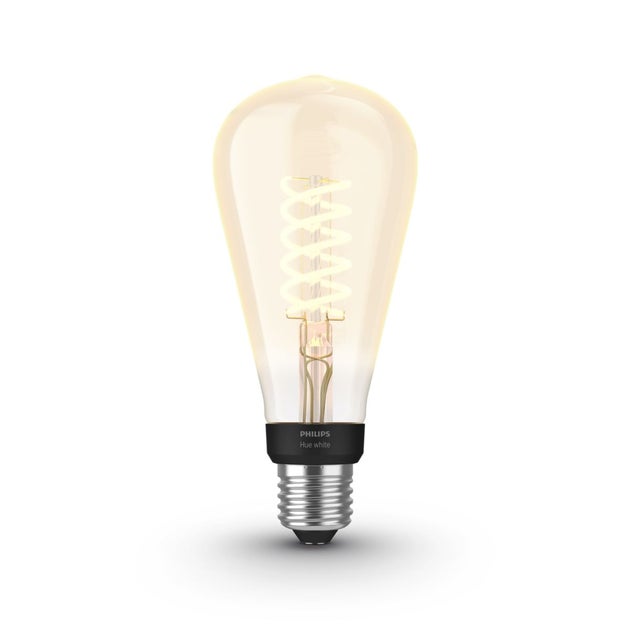 Philips Hue Filament Edison 72mm White E27 - Philips Hue | Bellalite Philips Hue Filament Edison 72mm White E27 - Philips Hue | Bellalite