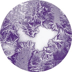 Indigo Frosted Glasgobo färg, M-Size (66mm) - Rosco | Bellalite Indigo Frosted Glasgobo färg, M-Size (66mm) - Rosco | Bellalite