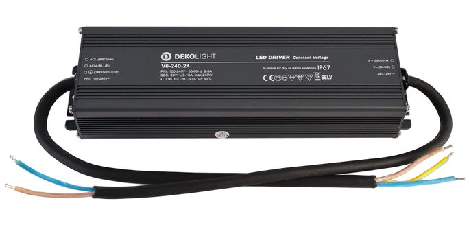 Deko-Light V6-240-24 24V 240W IP67 - Deko-Light | Bellalite Deko-Light V6-240-24 24V 240W IP67 - Deko-Light | Bellalite
