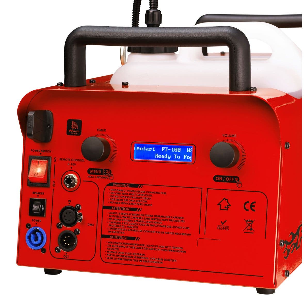 Antari FT-100 Fire Training Smoke Generator 1500W Fire Training Fogger - Antari | Bellalite Antari FT-100 Fire Training Smoke Generator 1500W Fire Training Fogger - Antari | Bellalite