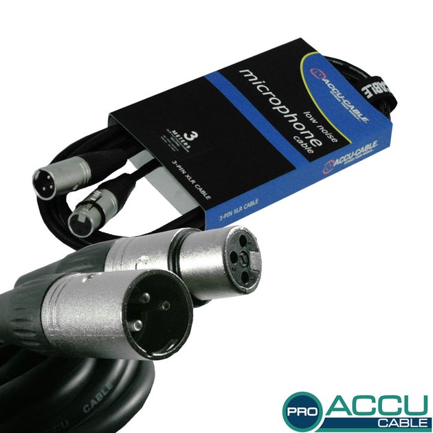 Mikrofonkabel Accu-Cable PRO XLR/XLR - ADJ | Bellalite Mikrofonkabel Accu-Cable PRO XLR/XLR - ADJ | Bellalite