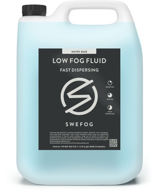 Swefog Low fog fluid - Swefog | Bellalite Swefog Low fog fluid - Swefog | Bellalite