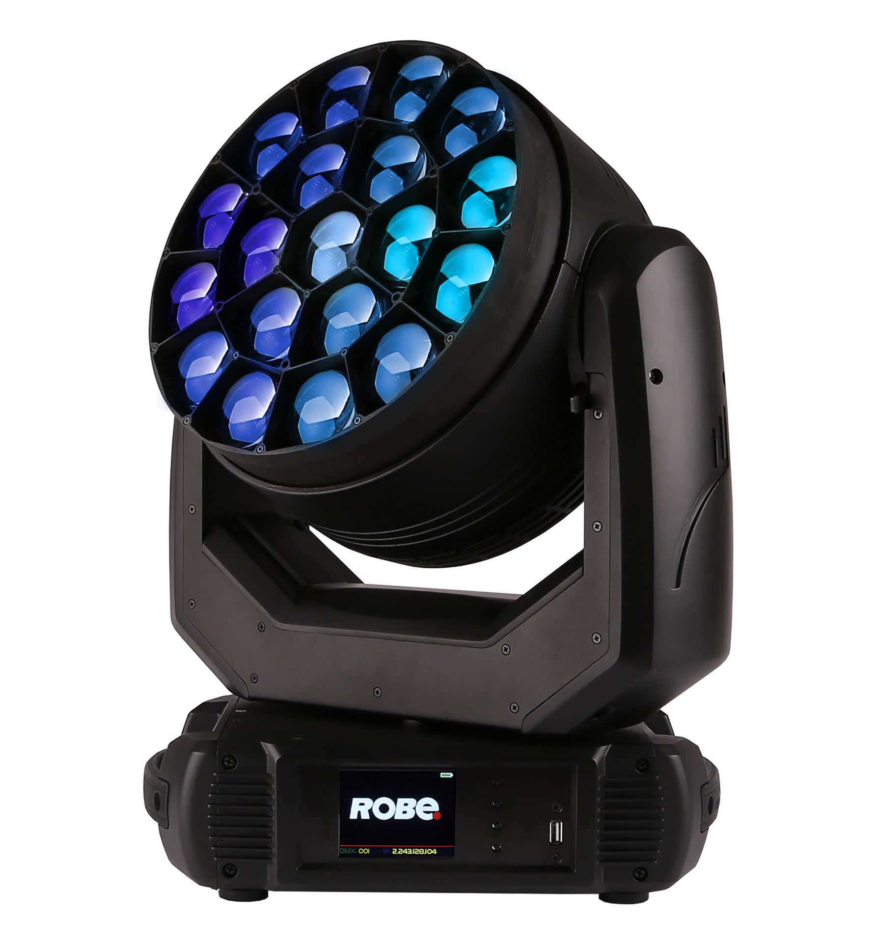 ROBIN Spiider Wireless, Dual Top Loader Case - Robe | Bellalite ROBIN Spiider Wireless, Dual Top Loader Case - Robe | Bellalite