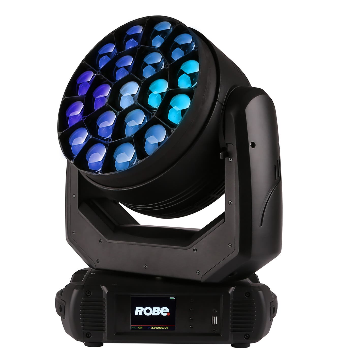 ROBIN Spiider Wireless, Dual Top Loader Case - Robe | Bellalite ROBIN Spiider Wireless, Dual Top Loader Case - Robe | Bellalite