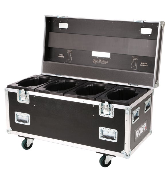 Quad Top Loader Case ROBIN Spiider - Robe | Bellalite Quad Top Loader Case ROBIN Spiider - Robe | Bellalite
