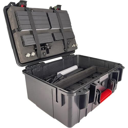 Astera Charging Case for HydraPanel Plastic case to charge and carry 4 HydraPanels - Astera | Bellalite Astera Charging Case for HydraPanel Plastic case to charge and carry 4 HydraPanels - Astera | Bellalite
