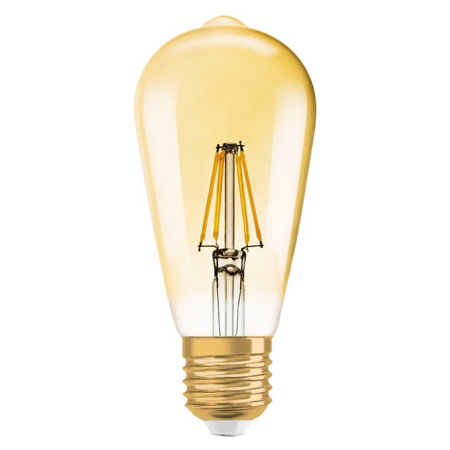 Vintage 1906 LED Edison Guld 2400K - Ledvance | Bellalite Vintage 1906 LED Edison Guld 2400K - Ledvance | Bellalite