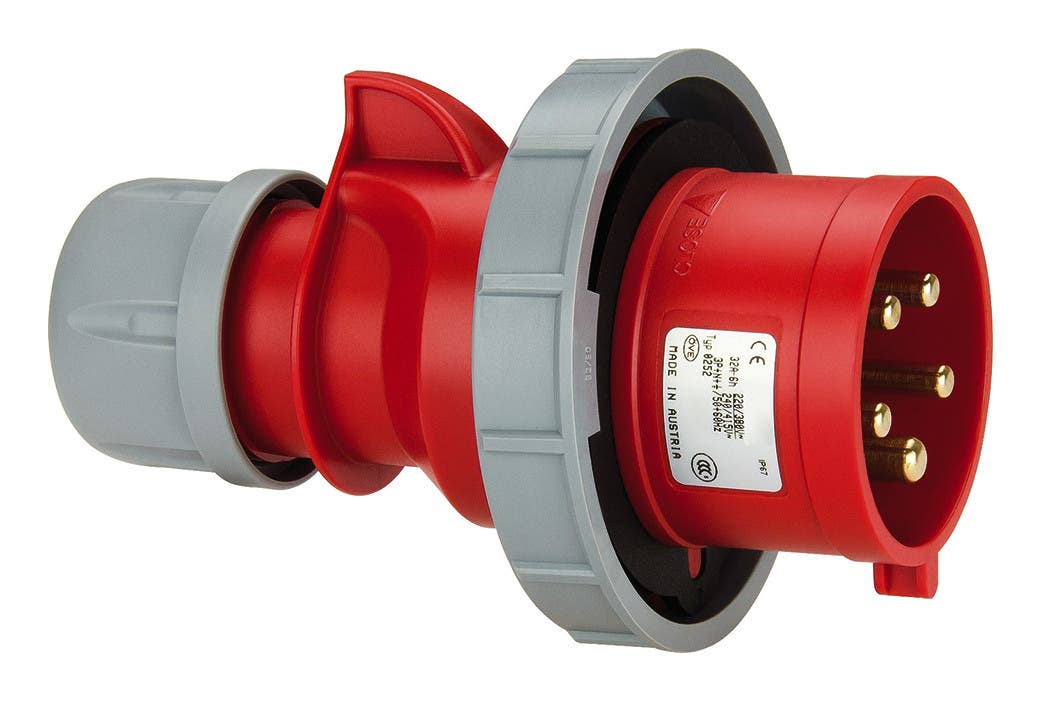 CEE 32A 5-Pol IP67 Kabelhane Röd IP67 432-6 - ABL | Bellalite CEE 32A 5-Pol IP67 Kabelhane Röd IP67 432-6 - ABL | Bellalite