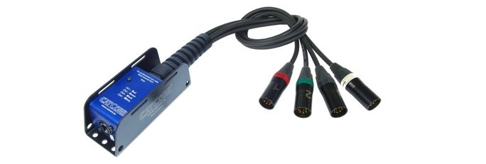 CatCore Cable Split Ethercon/ 4x 5-Pin XLR - CatCore | Bellalite CatCore Cable Split Ethercon/ 4x 5-Pin XLR - CatCore | Bellalite