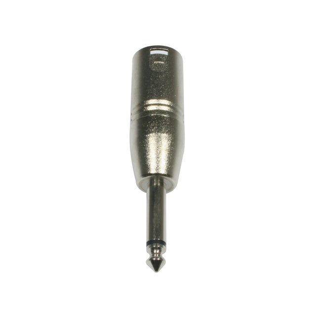 Adapter XLR 3-Pin Hane - 6,3mm Mono - ADJ | Bellalite Adapter XLR 3-Pin Hane - 6,3mm Mono - ADJ | Bellalite