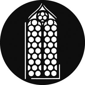 Byzantine Metallgobo, E-Size (37,5mm) - Rosco | Bellalite Byzantine Metallgobo, E-Size (37,5mm) - Rosco | Bellalite