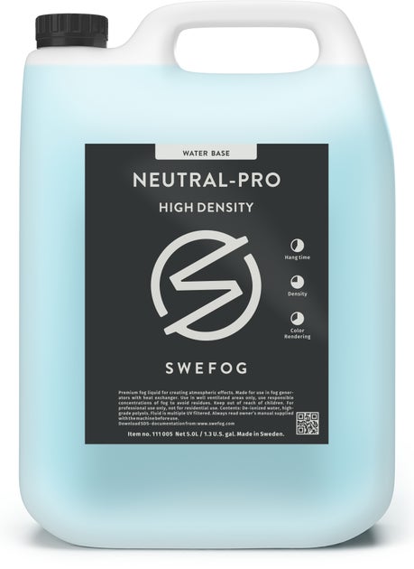 Swefog Neutral-Pro HD Smoke fluid - Swefog | Bellalite Swefog Neutral-Pro HD Smoke fluid - Swefog | Bellalite