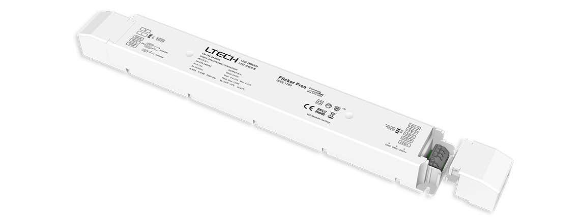 Intelligent Driver CV Dim, 24V 150W RGBW DMX/RDM/DALI-2 DT6/DT8/Push Dim - LTECH | Bellalite Intelligent Driver CV Dim, 24V 150W RGBW DMX/RDM/DALI-2 DT6/DT8/Push Dim - LTECH | Bellalite