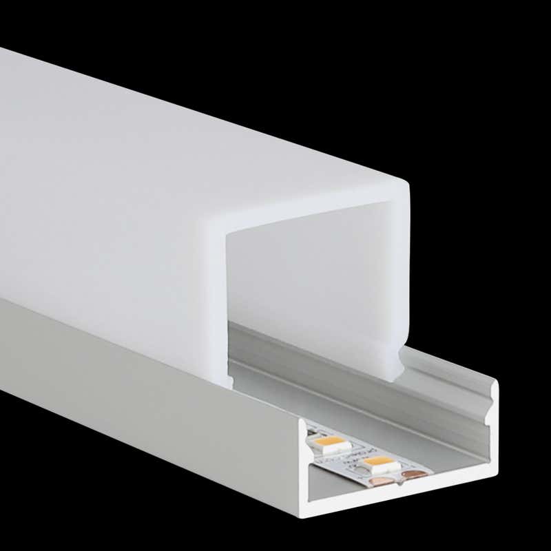 Aluminiumprofil M-Line Extra Low 10, 3m - PROLED | Bellalite Aluminiumprofil M-Line Extra Low 10, 3m - PROLED | Bellalite
