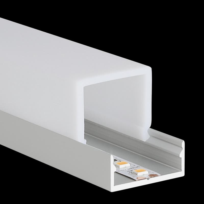 Aluminiumprofil M-Line Extra Low 10, 3m - PROLED | Bellalite Aluminiumprofil M-Line Extra Low 10, 3m - PROLED | Bellalite