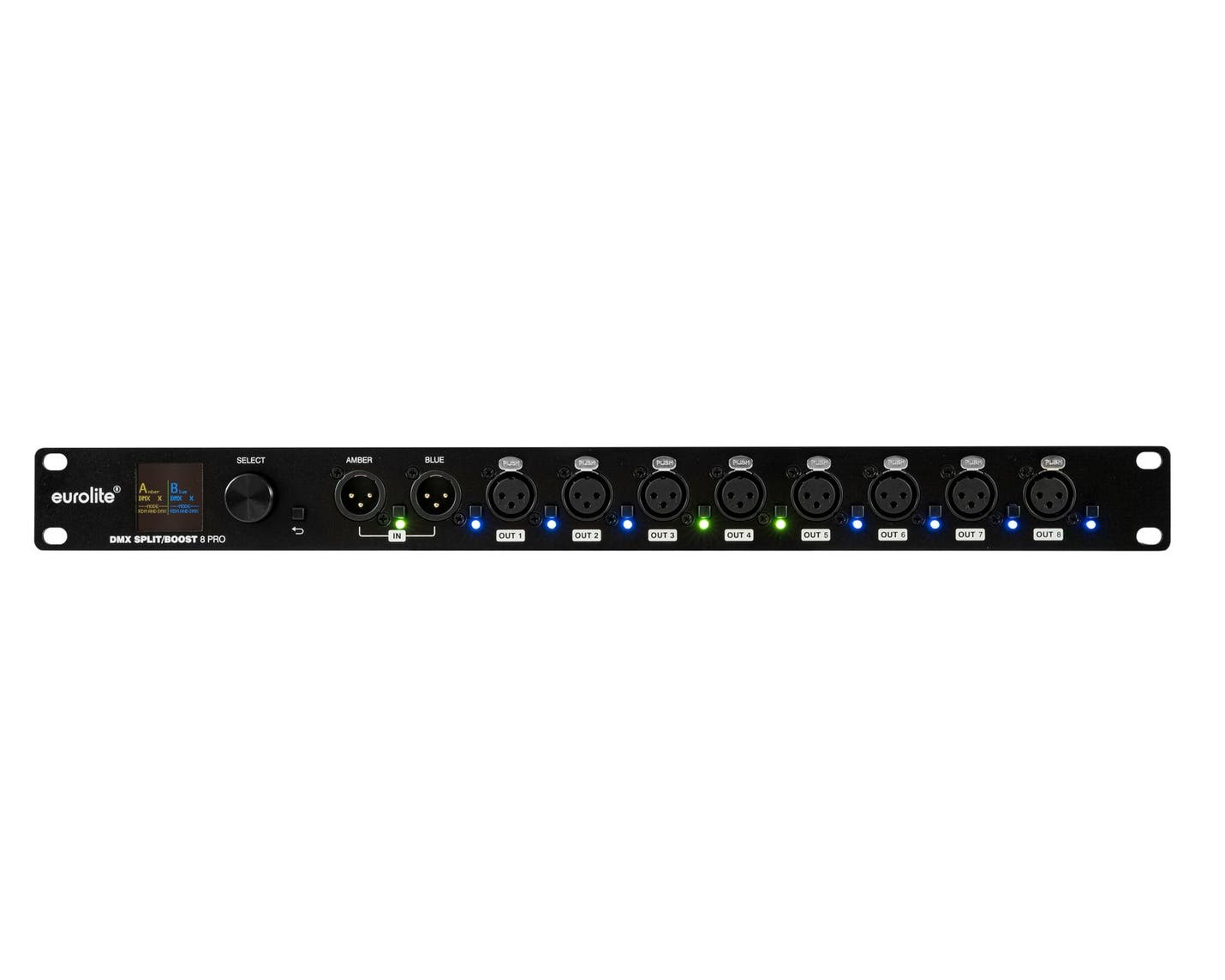 DMX Split/Merge 8 PRO - Eurolite | Bellalite DMX Split/Merge 8 PRO - Eurolite | Bellalite