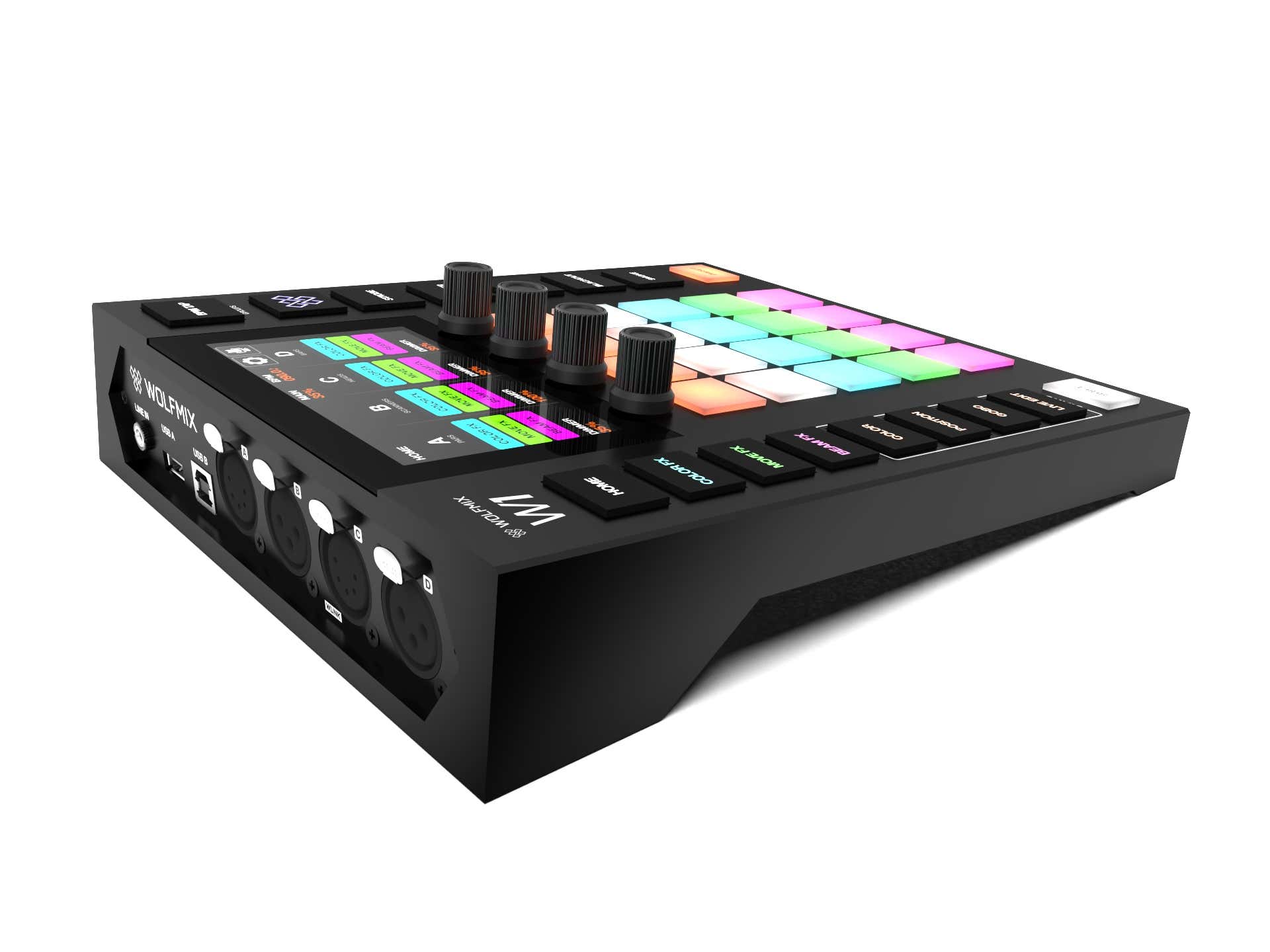 WOLFMIX W1-MK2 Standalone DMX Performance Controller - Wolfmix | Bellalite WOLFMIX W1-MK2 Standalone DMX Performance Controller - Wolfmix | Bellalite