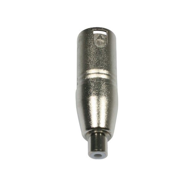 Adapter XLR 3-Pin Hane - RCA Hona - ADJ | Bellalite Adapter XLR 3-Pin Hane - RCA Hona - ADJ | Bellalite