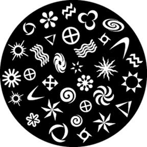 Collage Glasgobo s/v, Size: (ange storlek) - Rosco | Bellalite Collage Glasgobo s/v, Size: (ange storlek) - Rosco | Bellalite